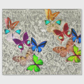 Kippootflessen en ANTIEK oppervlak Cadeaupapier (Vlak)