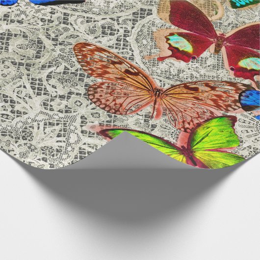 Kippootflessen en ANTIEK oppervlak Cadeaupapier (Hoek)