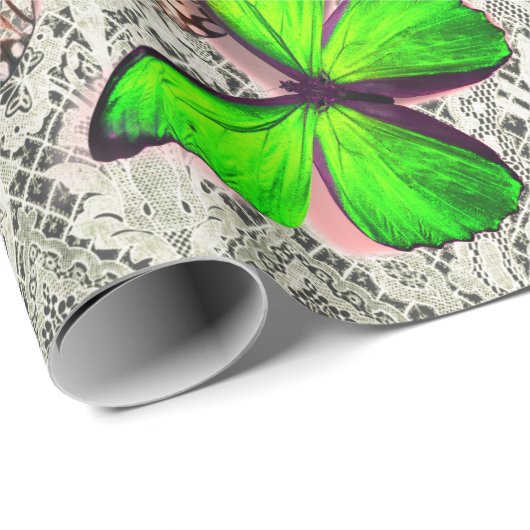 Kippootflessen en ANTIEK oppervlak Cadeaupapier (Rol Hoek)