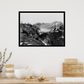 Kipps Summit Glacier National Park 1925 Poster (Keuken)