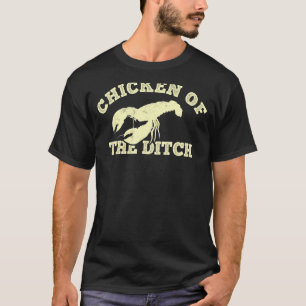 Kipskip van Ditch Retro Cajun Food T-shirt