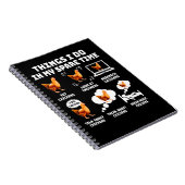 Kipskuiken wat ik doe in mijn vrije tijd notitieboek (Rechterzijde)