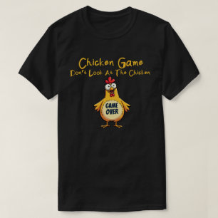 Kipspel Kijk Niet Naar De Kip Grappige Kip T-shirt