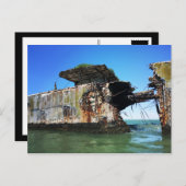 kiptopeke betonschepen briefkaart (Voorkant / Achterkant)