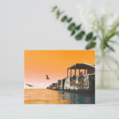 kiptopeke betonschepen en briden dreamdaze briefkaart (Staand voorkant)