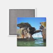 kiptopeke betonschepen magneet (Voorkant / Achterkant)