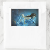 Kira en Aehako Rechthoekige Sticker (Tas)