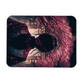 Kira Kirschblüten - Flexibler Fotomagnet Magneet (Horizontaal)