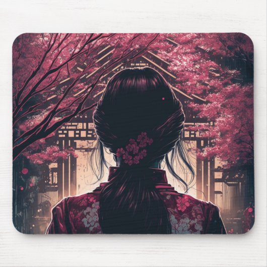 Kira Kirschblüten - Mousepad Muismat (Voorkant)