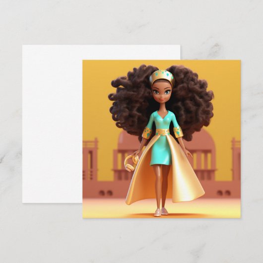 Kira Kitara Kaart (Voorkant / Achterkant)