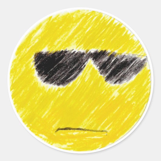 Kira: Ronde Sticker (Voorkant)