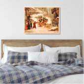 Kiralfy "Around the World" Indische bloedbad Canvas Afdruk (Insitu (Slaapkamer))