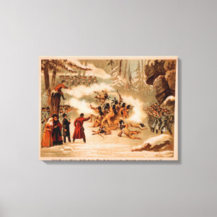 Kiralfy "Around the World" Indische bloedbad Canvas Afdruk