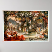 Kiralfy Brothers Enchantment Theatrical Poster (Voorkant)