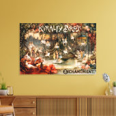 Kiralfy Brothers Enchantment Theatrical Poster Canvas Afdruk (Insitu (Woonkamer))