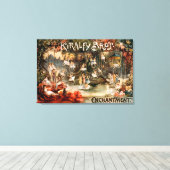 Kiralfy Brothers Enchantment Theatrical Poster Canvas Afdruk (Insitu (Houten vloer))