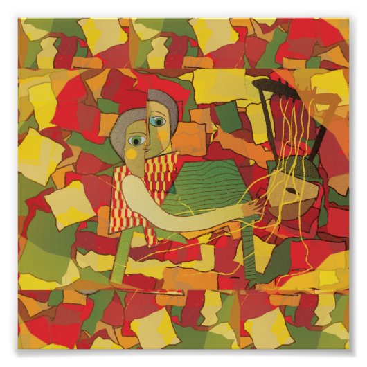 Kirar Melody in Fragments Foto Afdruk (Voorkant)