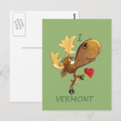 Kirby Hearts Vermont Briefkaart (Voorkant / Achterkant)