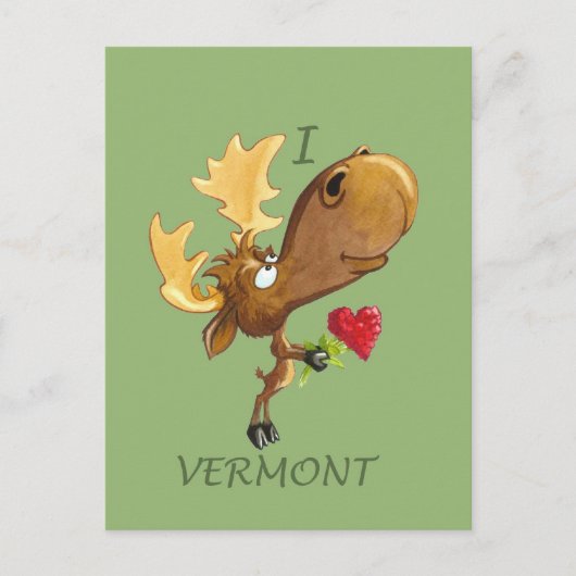 Kirby Hearts Vermont Briefkaart (Voorkant)