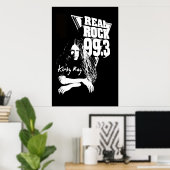 Kirby Ray Poster - Real Rock 99.3 (Thuiskantoor)