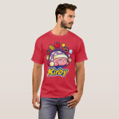 Kirby Sleeping Dreaming About Manyasty Littlerinke T-shirt (Voorkant volledig)