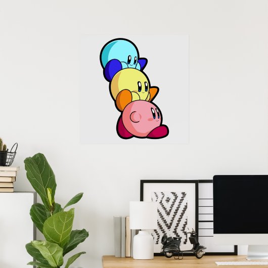 Kirby Stack Poster (Thuiskantoor)