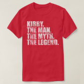 KirbyKirby Familienaam Kirby Achternaam Kirby Surn T-shirt (Design voorkant)