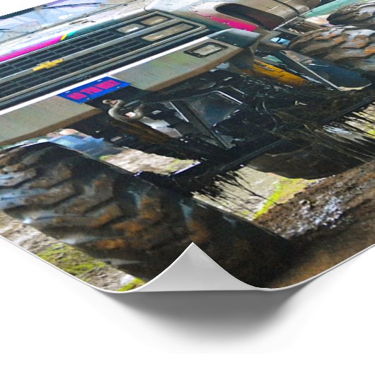 Kirby's Kompound, NY Mudbog Poster (Hoek)