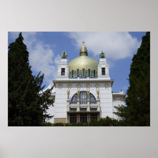 Kirche am Steinhof Poster (Voorkant)