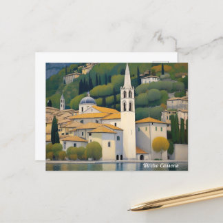 Kirche Cassone Gustav Klimt schilderij boeiend Briefkaart