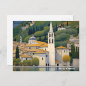 Kirche Cassone Gustav Klimt schilderij boeiend Briefkaart (Voorkant / Achterkant)
