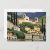Kirche Cassone Gustav Klimt schilderij Serene Briefkaart (Voorkant / Achterkant)