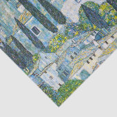 Kirche in Cassone door Gustav Klimt Tissuepapier (Detail)