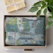 Kirche in Cassone door Gustav Klimt Tissuepapier (Geschenk)