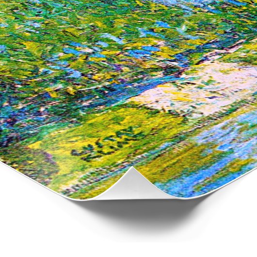 Kirche van Gustav Klimt in Cassone schilderij Perfect Poster (Hoek)