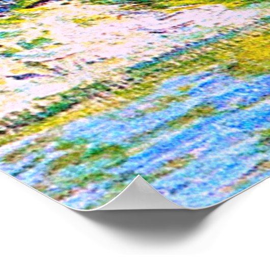 Kirche van Gustav Klimt in Cassone schilderij Poster (Hoek)