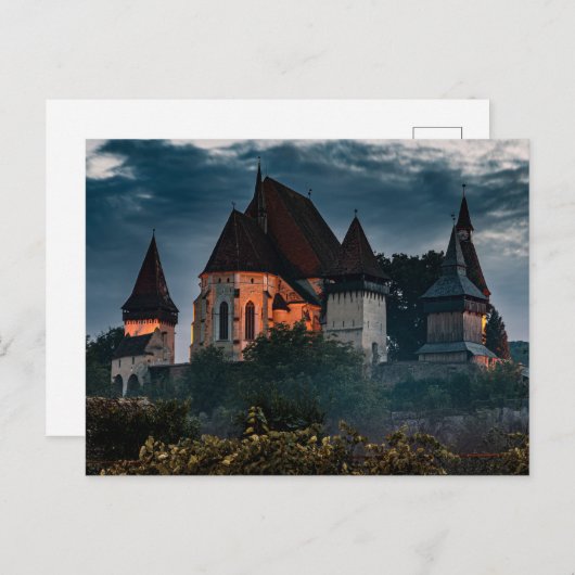 Kirchenburg Birthälm Briefkaart (Voorkant / Achterkant)