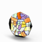 Kirchenfenster Botterens FR Suisse Fotoblock Fotoblokken (Rechts)