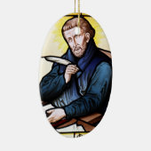 Kirchenfenster la Roche FR Suisse Ornament (Rechts)