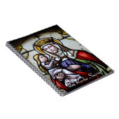 Kirchenfenster La Roche Suisse Nootbook Notitieboek (Rechterzijde)