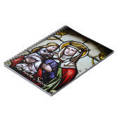 Kirchenfenster La Roche Suisse Nootbook Notitieboek (Linkerzijde)