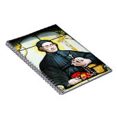 Kirchenfenster La Roche Suisse Nootbook Notitieboek (Rechterzijde)