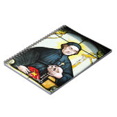 Kirchenfenster La Roche Suisse Nootbook Notitieboek (Linkerzijde)