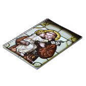 Kirchenfenster La Roche Suisse Nootbook Notitieboek (Linkerzijde)