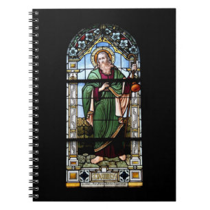 Kirchenfenster Plaffeinen Schweiz/Suisse Nootbook Notitieboek