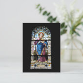 Kirchenfenster Postkarte Briefkaart (Staand voorkant)