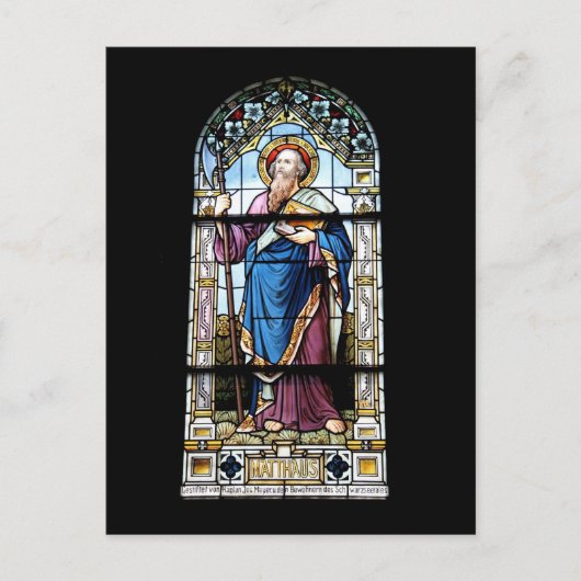 Kirchenfenster Postkarte Briefkaart (Voorkant)