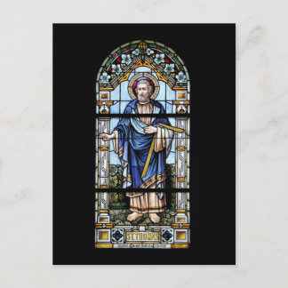 Kirchenfenster Postkarte Briefkaart