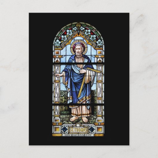 Kirchenfenster Postkarte Briefkaart (Voorkant)
