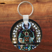 Kirchenfenster Schlüsselanhänger Sleutelhanger (Voorkant)